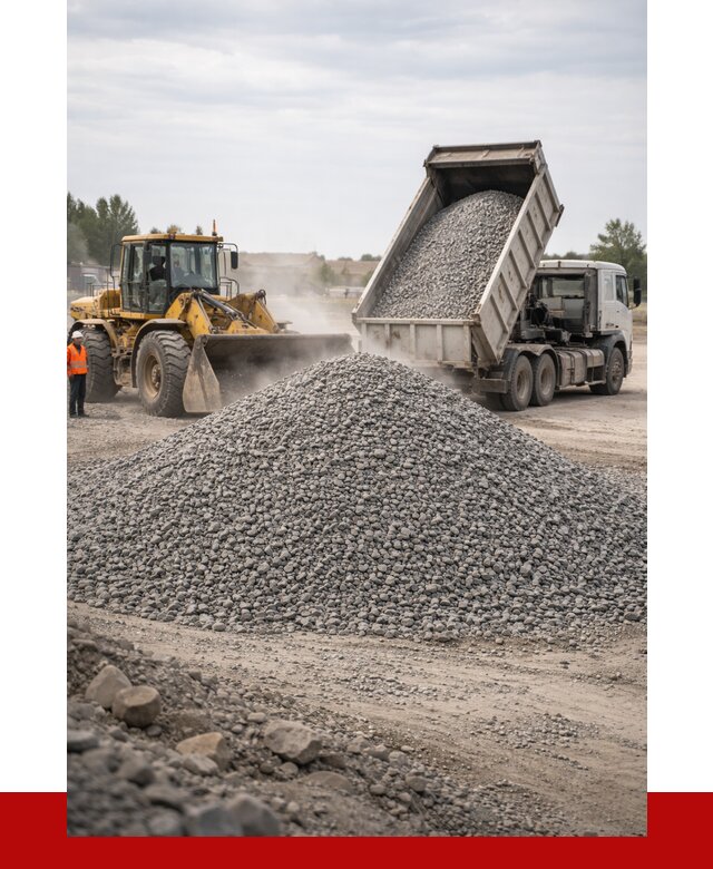 Купить щебень с доставкой в Искитиме от 2548 руб. | ПРОНЕРУДСкм