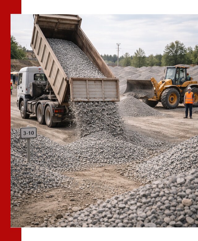 Гранитный щебень фракции 3–10: доставка и продажа в Искитиме