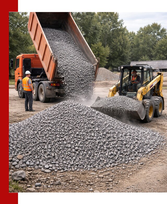 Купить гранитный щебень фракции 5–10 в Искитиме с доставкой