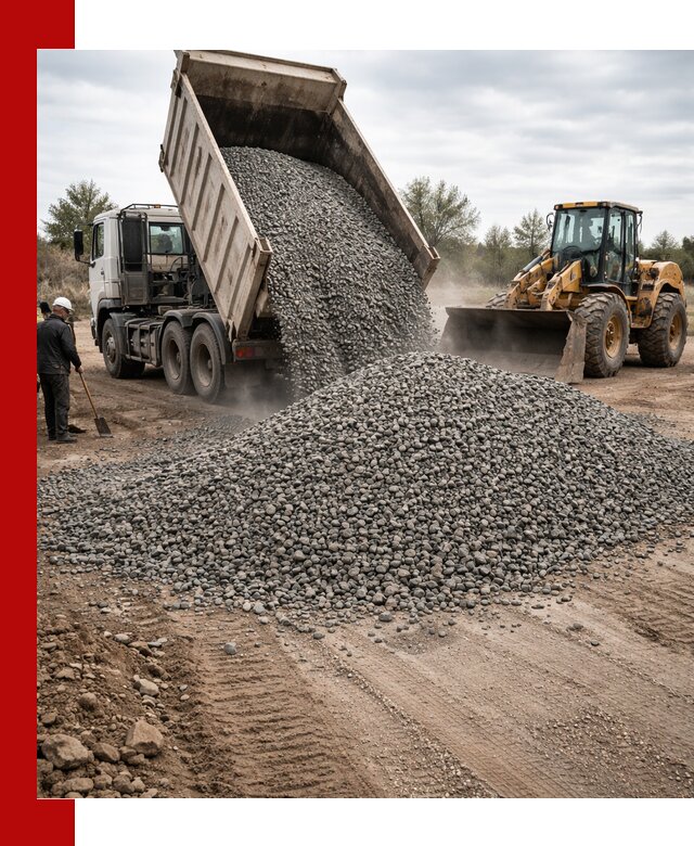 Гранитный щебень фракция 10-20 с доставкой в Искитиме