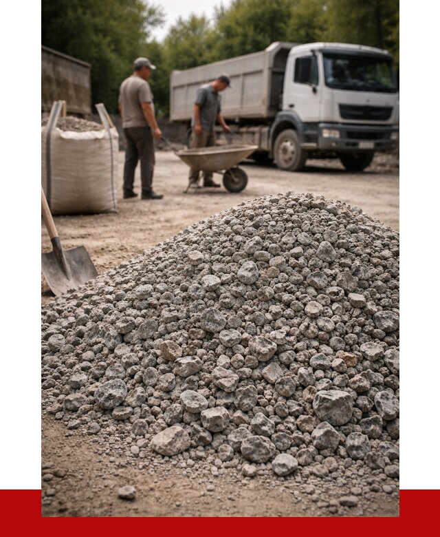 Гранитный щебень фракция 20-40 в Искитиме от 3261 руб. ПРОНЕРУДСкм