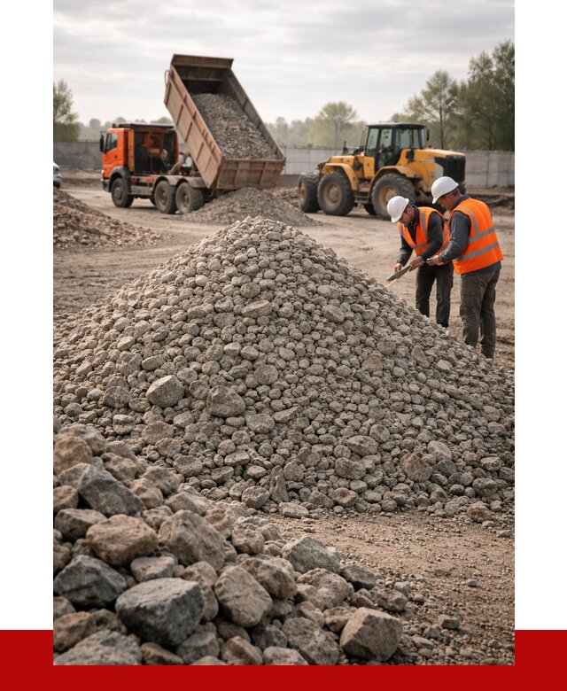 Гранитный щебень фракция 40-70 в Искитиме от 2548 руб ПРОНЕРУДСкм