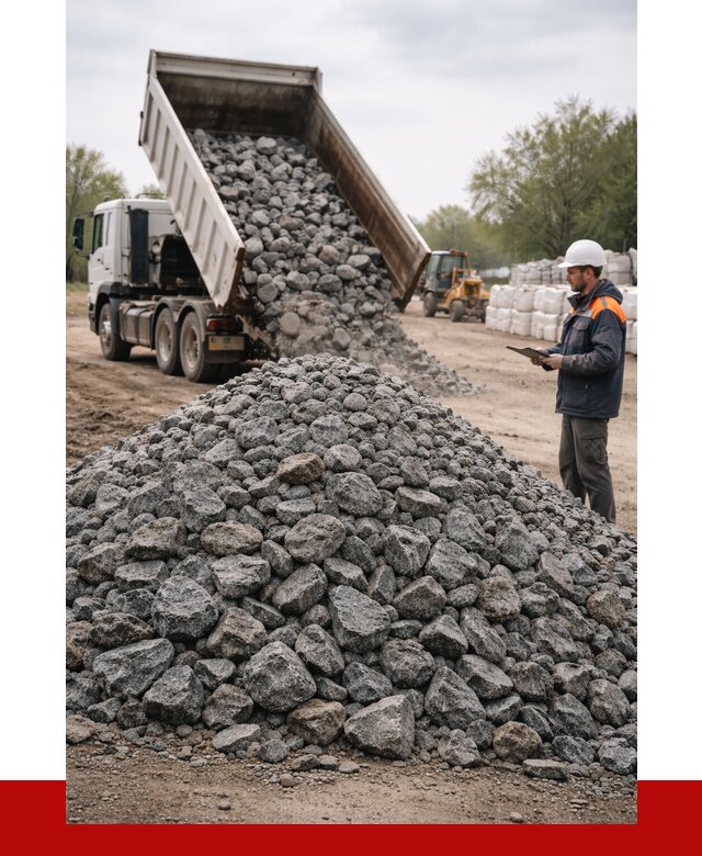 Гранитный щебень фракция 100-200 в Искитиме от 4281 р. ПРОНЕРУДСкм