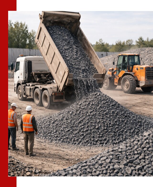 Доставка и продажа щебня габбро-диабаза в Искитиме