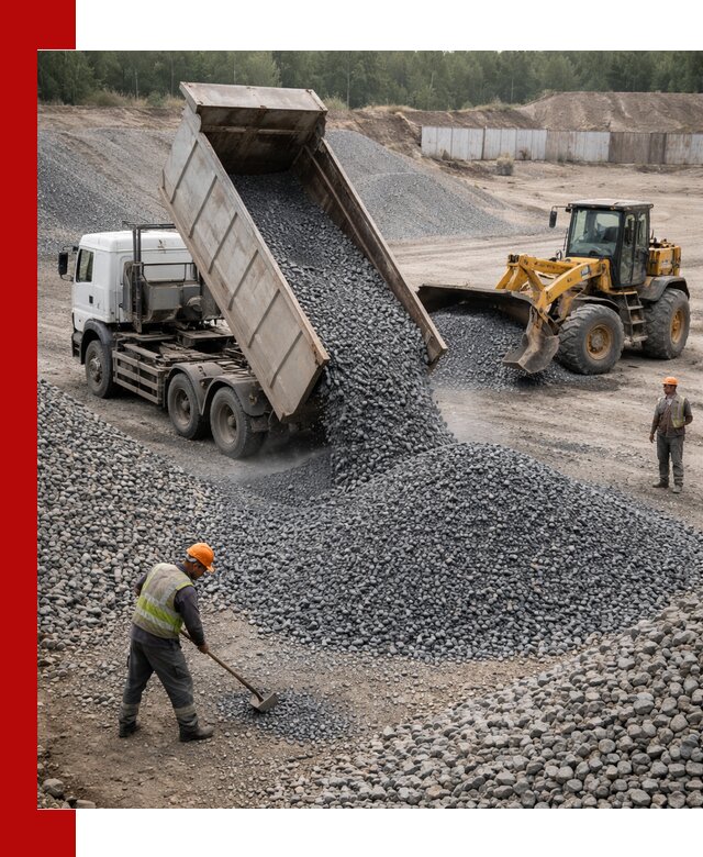 Щебень габбро-диабаз фр. 5-20 с доставкой в Искитиме