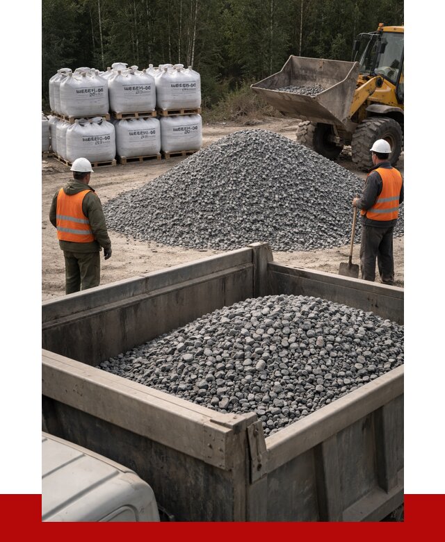 Щебень габбро диабаз 20-40 в Искитиме от 3465 руб. | ПРОНЕРУДСкм