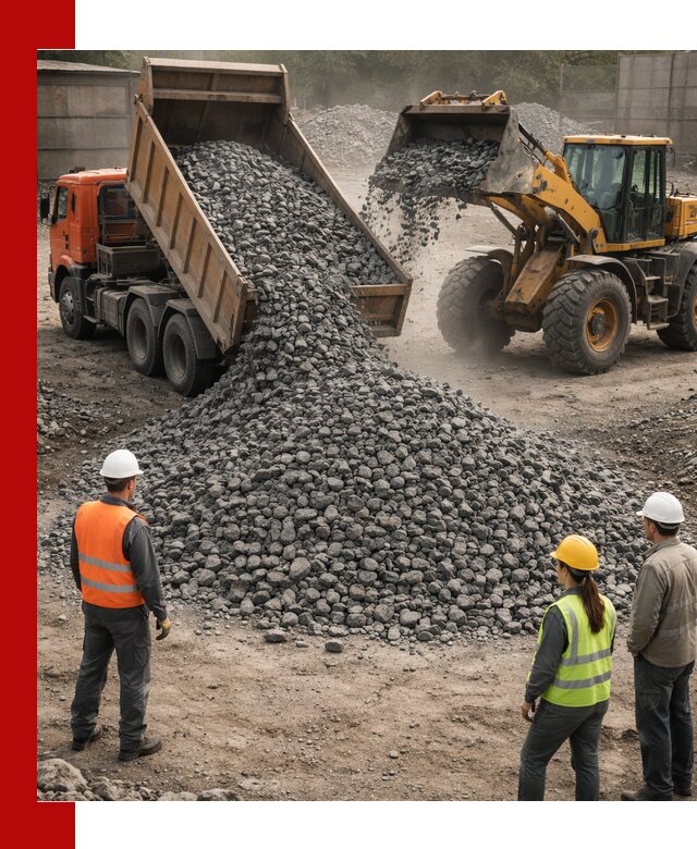 Щебень габбро-диабаз фракция 40–70 доставка в Искитиме