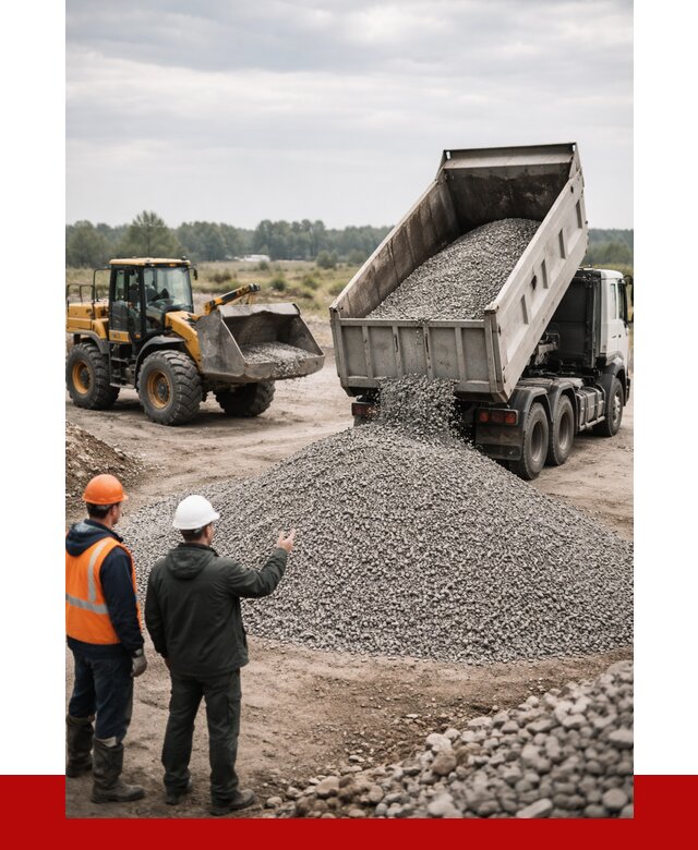 гравийный щебень фракция 3-10 в Искитиме от 3261 р. ПРОНЕРУДСкм