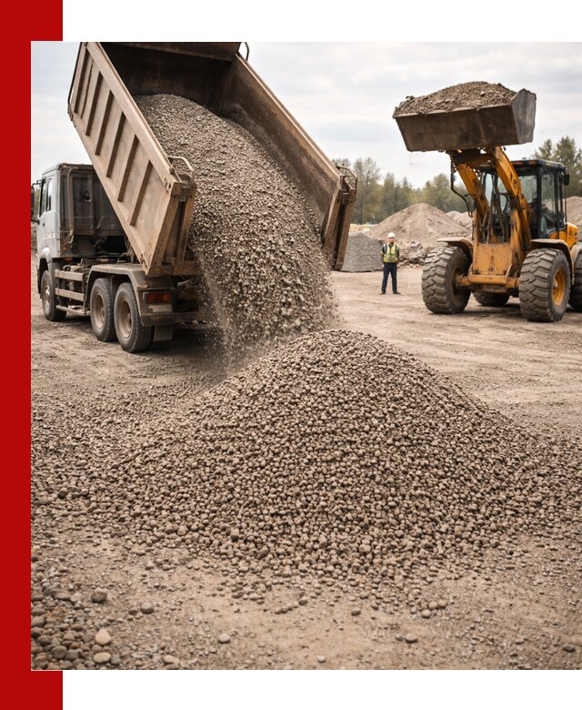 Гравийный щебень фракция 3–10 с доставкой в Искитиме