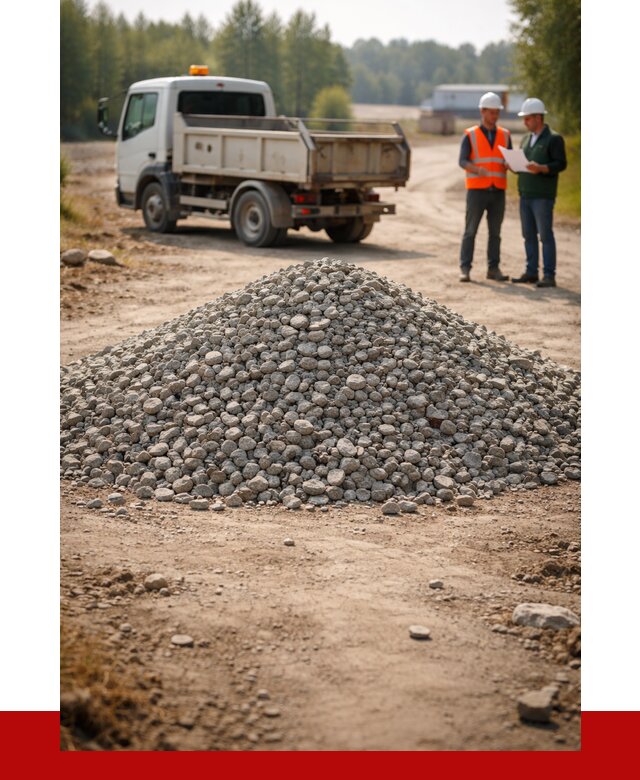 Гравийный щебень фракция 20-40 в Искитиме от 1223 р. | ПРОНЕРУДСкм