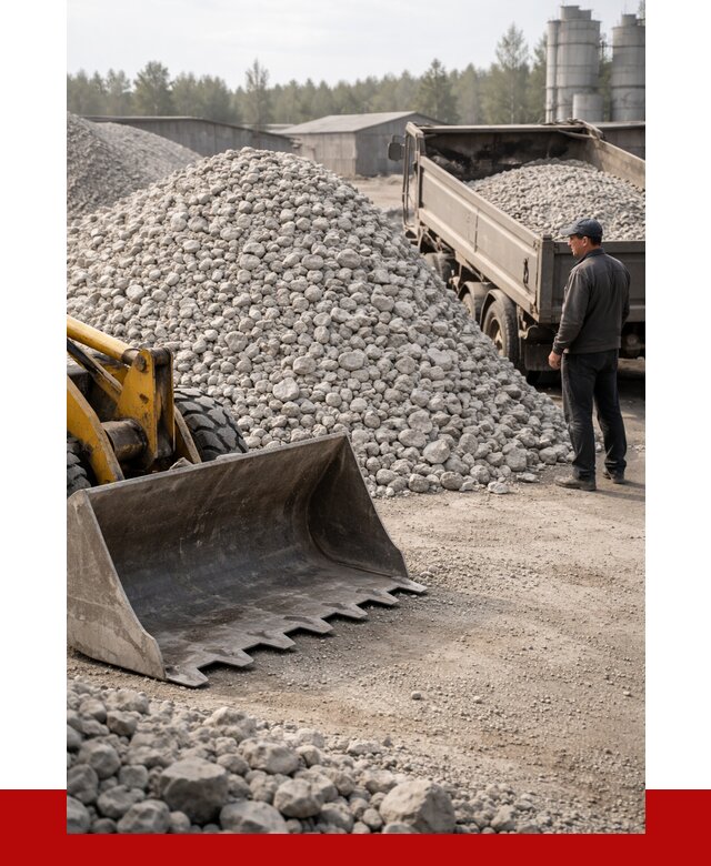 Известняковый щебень фракция 40-70 в Искитиме от 4281 р. | ПРОНЕРУДСкм