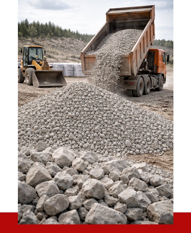 Доломитовый щебень фр. 20-40 в Искитиме от 4281 р. | ПРОНЕРУДСкм