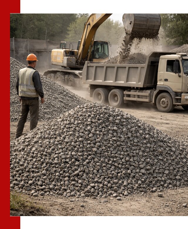 Шлаковый щебень фракция 5-20 с доставкой в Искитиме