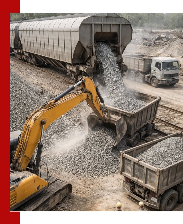 Доставка железнодорожного щебня в Искитиме крупными партиями быстрого отгруза