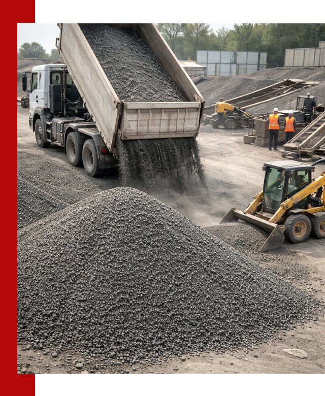 Вторичный щебень фракция 0–5 с доставкой в Искитиме