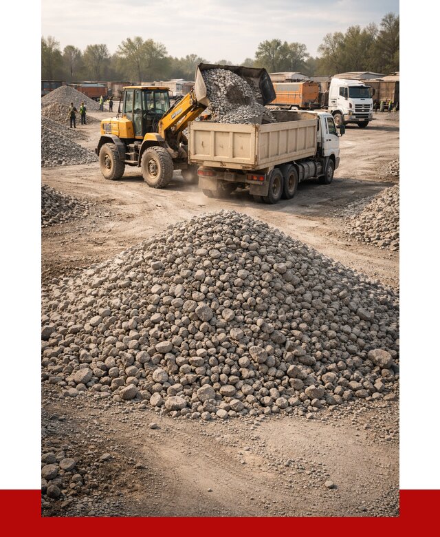 Вторичный щебень фракция 40-70 в Искитиме от 1773 р, ПРОНЕРУДСкм