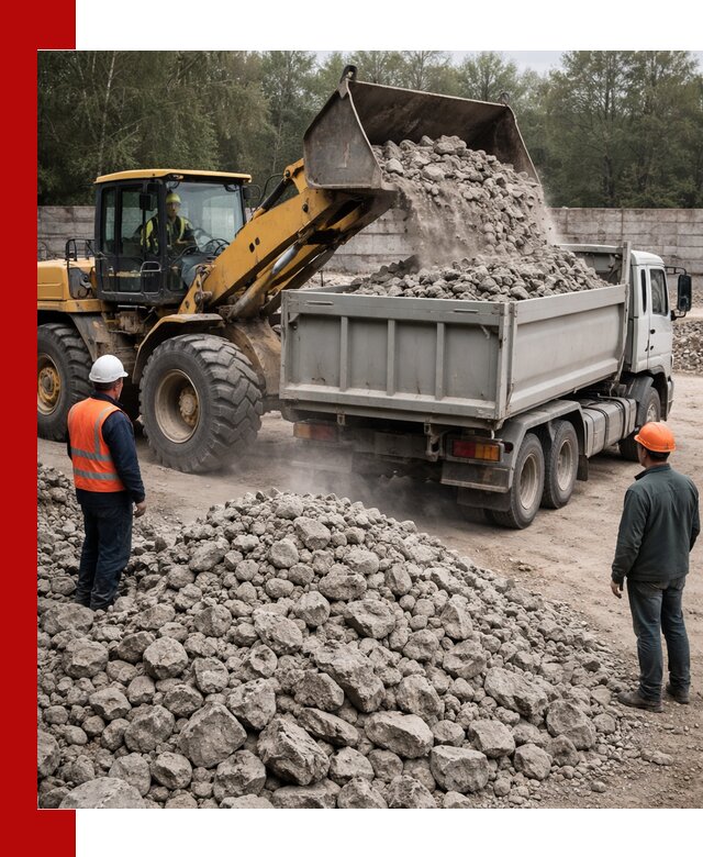 Вторичный щебень фракция 70–150 в Искитиме с доставкой