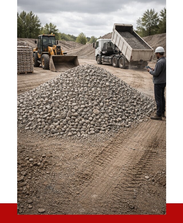 Купить бетонный щебень в Искитиме, от 3261 р. ПРОНЕРУДСкм