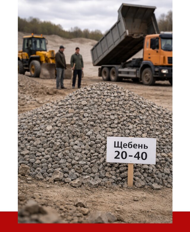 Бетонный щебень фракция 20-40 в Искитиме от 2497 р. | ПРОНЕРУДСкм