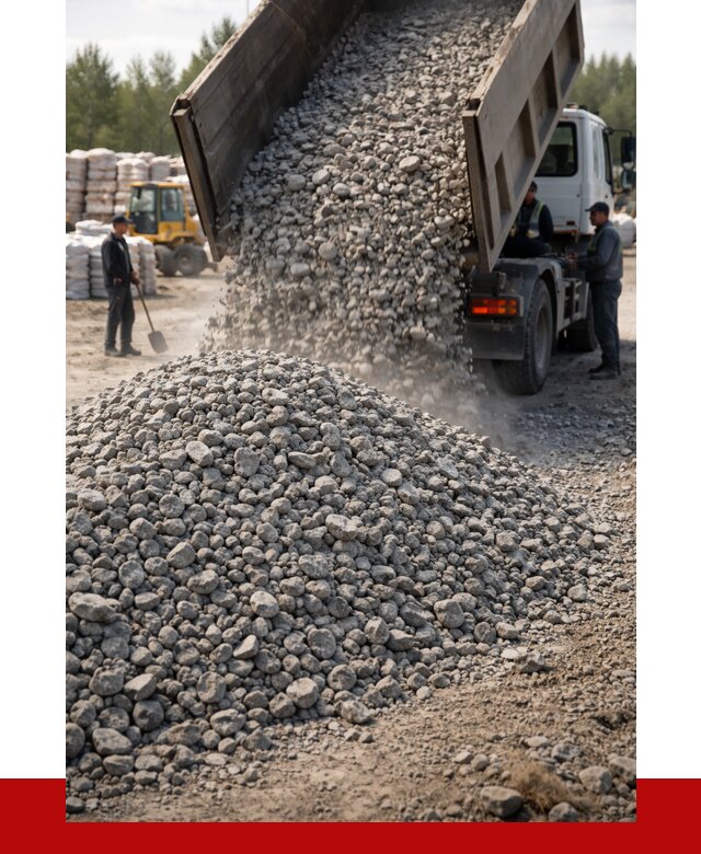 Бетонный щебень фракция 40-70 в Искитиме от 1835 р. ПРОНЕРУДСкм