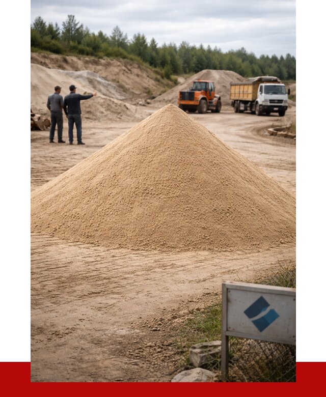 Карьерный песок навалом в Искитиме от 1835 р. | ПРОНЕРУДСкм