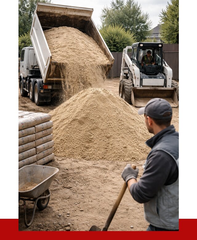 Мытый речной песок с доставкой в Искитиме от 1478 р. | ПРОНЕРУДСкм