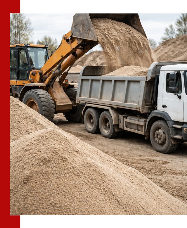 Доставка сеяного песка в Искитиме оптом и в розницу