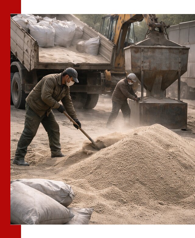 Кварцевый песок для пескоструя в Искитиме — доставка и качество