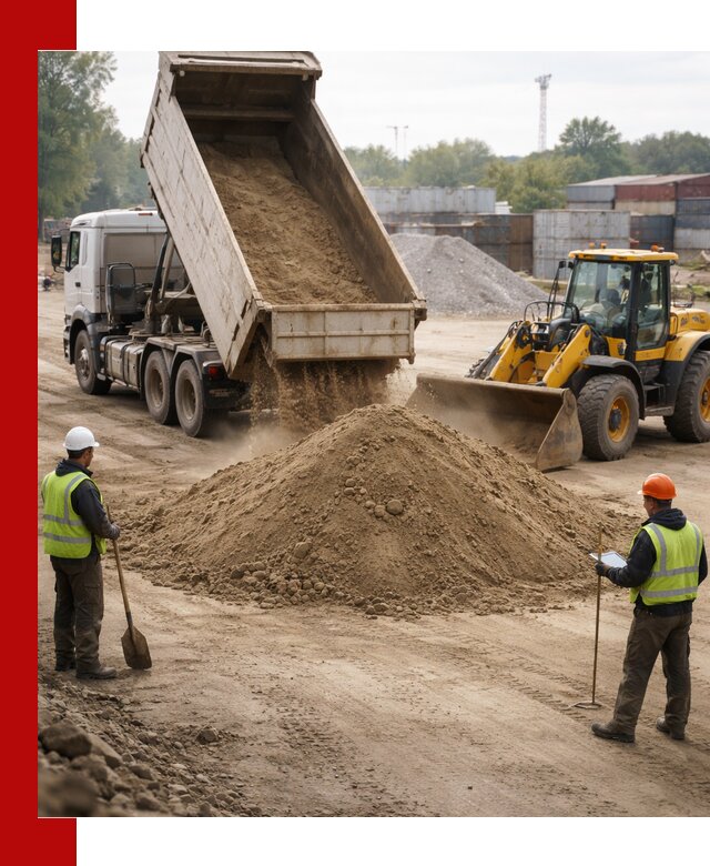 Доставка и продажа пескогрунта оптом и в розницу в Искитиме