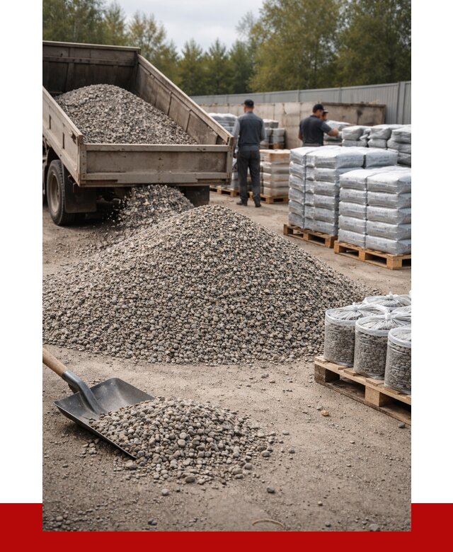 Гравий фракция 5-20 в Искитиме купить от 2344 р. ПРОНЕРУДСкм
