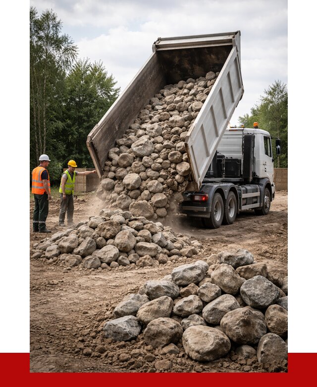 Купить булыжник в Искитиме с доставкой от 4586 р. за куб | ПРОНЕРУДСкм