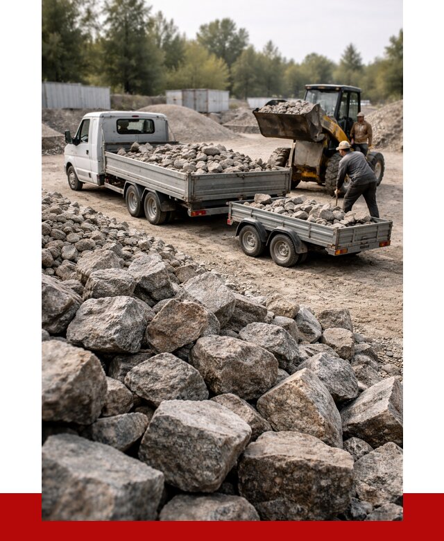 Купить бутовый камень гранитный в Искитиме от 2854 р. | ПРОНЕРУДСкм