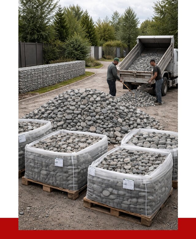 Камень для габионов в Искитиме от 4281 р. за куб | ПРОНЕРУДСкм