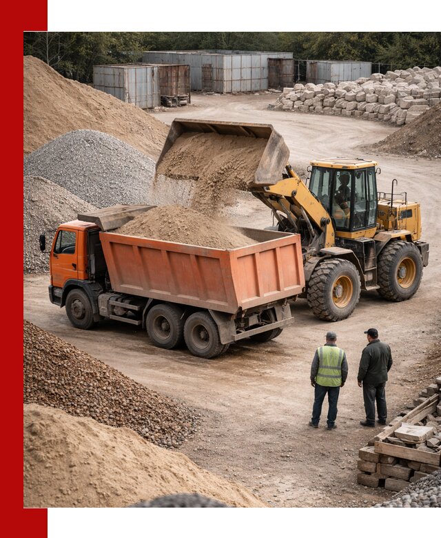 Доставка сыпучих смесей и смесей для стройки в Искитиме