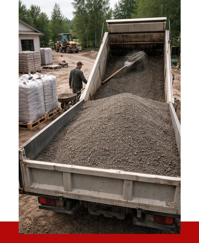 ЩПС с доставкой в Искитиме от 2140 р. за куб | ПРОНЕРУДСкм