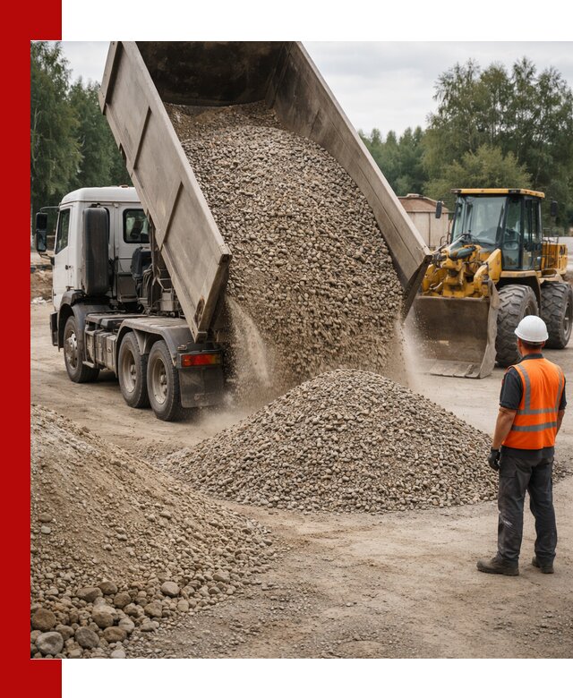 Доставка щпс в Искитиме — щебеночно-песчаная смесь под заборы и дорожки