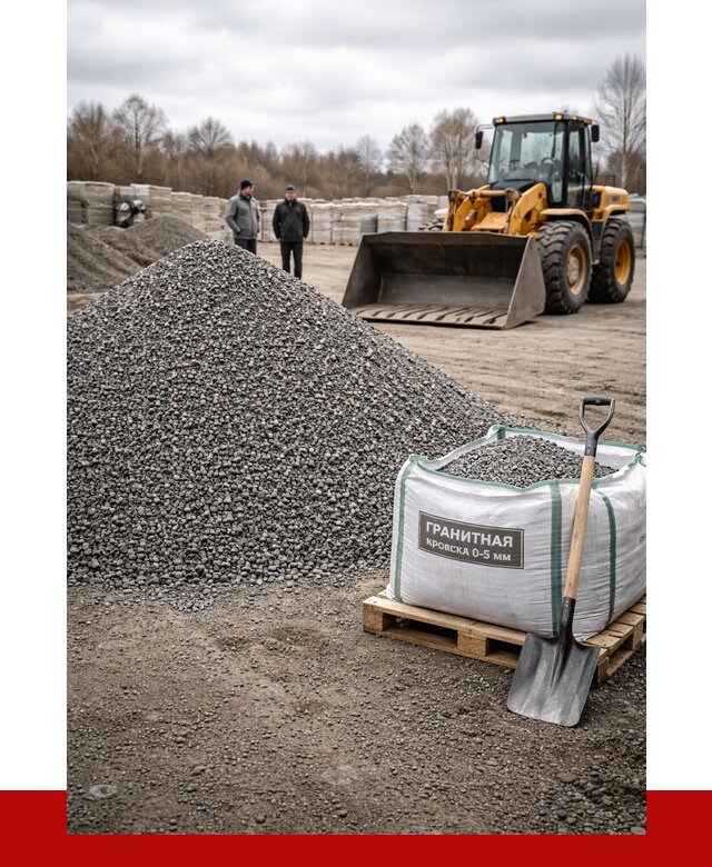 Купить гранитную крошку в Искитиме от 4892 р. с доставкой | ПРОНЕРУДСкм