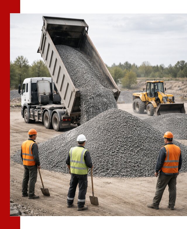 Доставка и продажа гранитной крошки в Искитиме