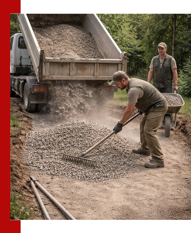 Каменная крошка для дорожек с доставкой в Искитиме