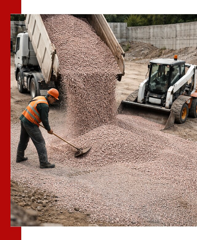 Крошка розовый гранит с доставкой в Искитиме от производителя