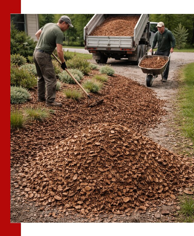 Крошка для мульчирования с доставкой в Искитиме