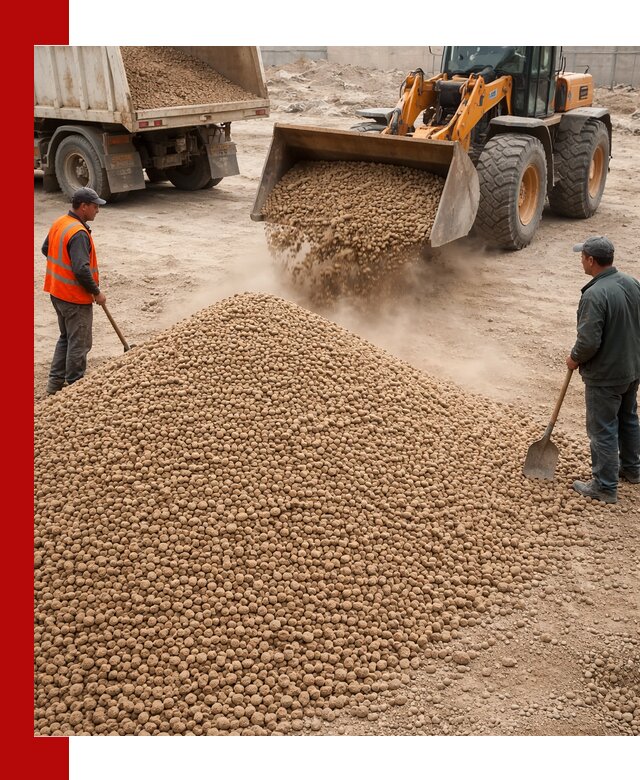 Керамзит фракция 10-20 с доставкой в Искитиме