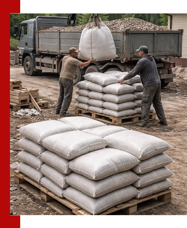 Керамзит в мешках с доставкой в Искитиме от компании-поставщика