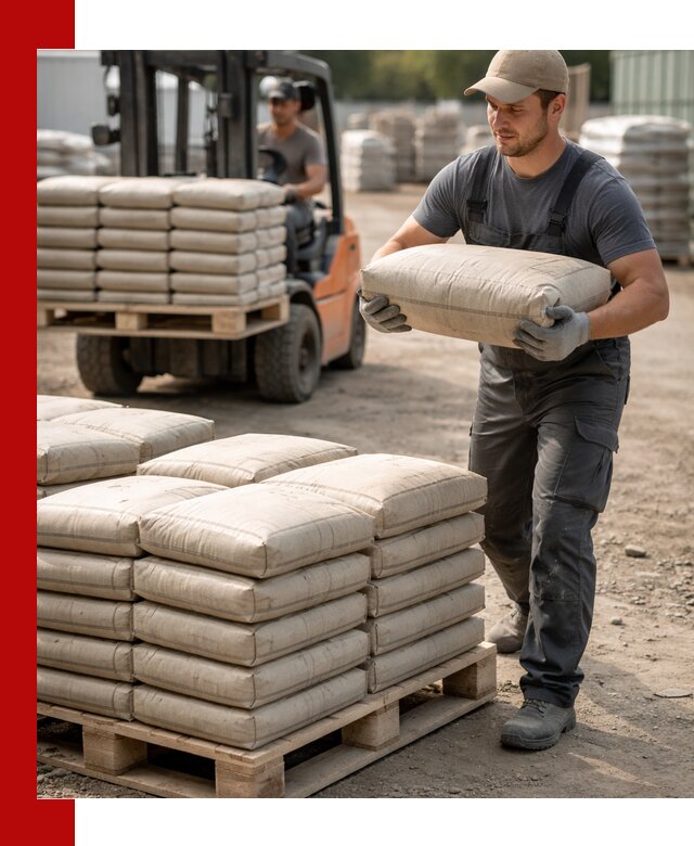 Доставка цемента в мешках оптом и в розницу в Искитиме