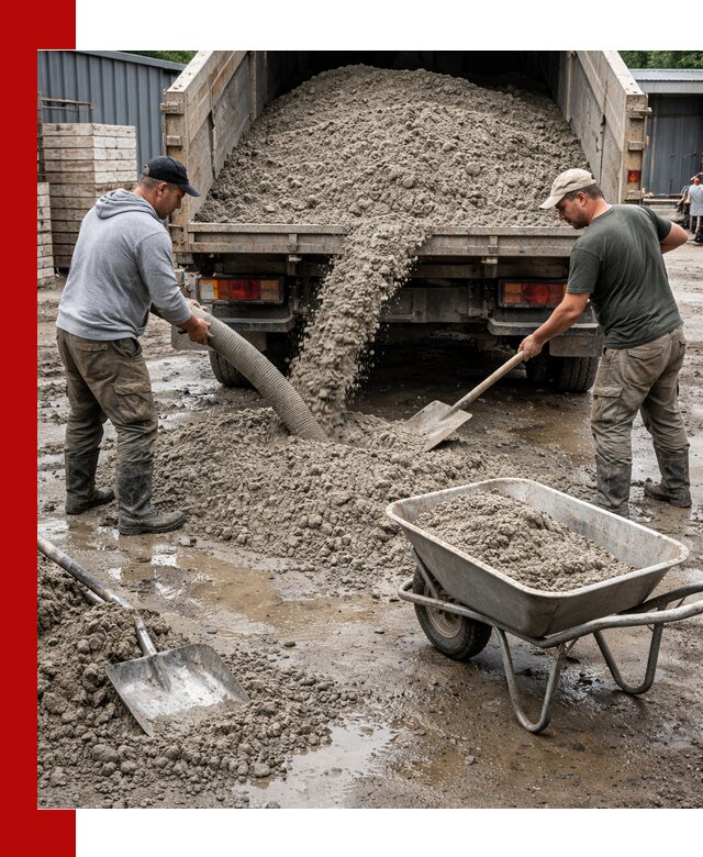 Цементно-песчаная смесь М150 доставка в Искитиме