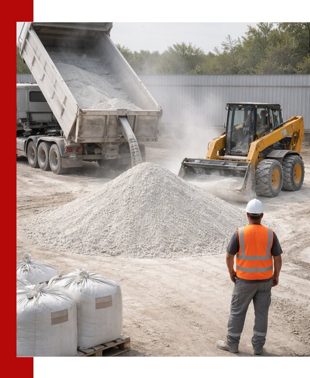 Доставка и продажа известняковой муки в Искитиме