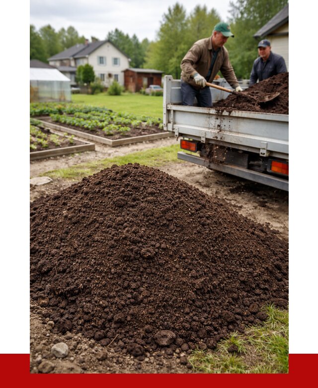 Плодородный грунт в Искитиме с доставкой от 4281 р. | ПРОНЕРУДСкм