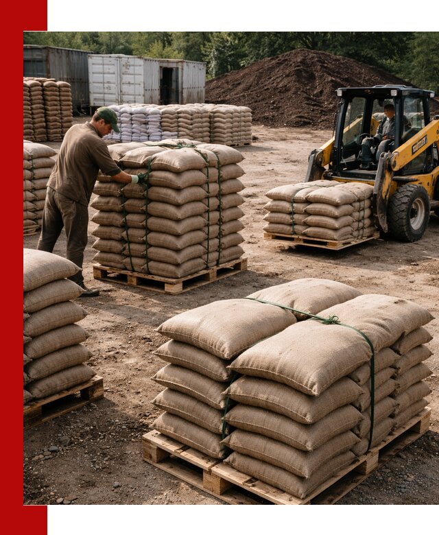 Доставка торфа в мешках по выгодным ценам в Искитиме