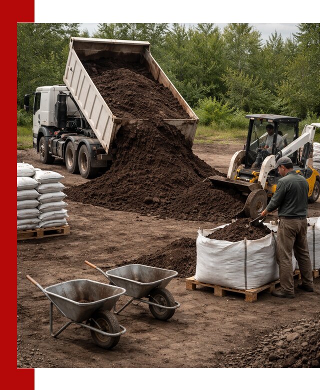 Доставка и продажа торфогрунта в Искитиме оптом и в розницу