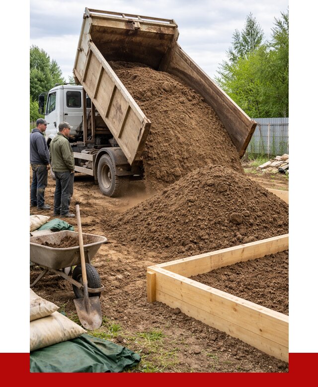 Торфо песчаная смесь в Искитиме с доставкой от 1886 р. | ПРОНЕРУДСкм